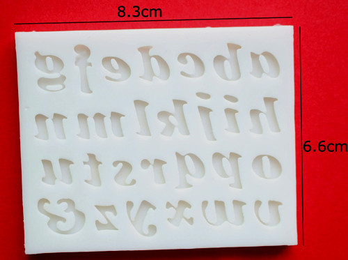 Stampi Silicone Lettere Numeri Palloncino - 0-9, Per Torte