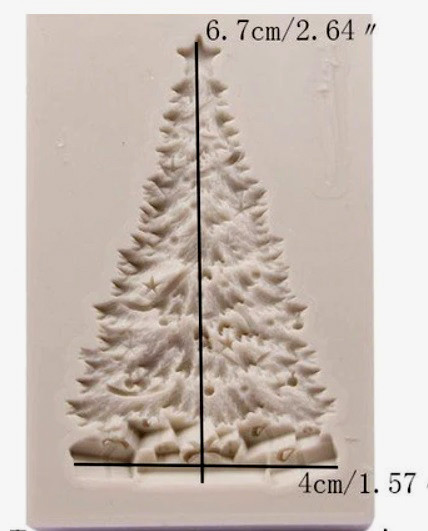 Stampi per pino di Natale di cioccolato, Stampo silicone Natale