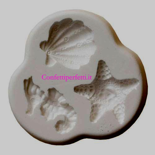 Stampo In Silicone A Forma Di Cavalluccio Marino Per Artigianato - 3,9x3,8x1,03 Cm - Ideale Per Resina, Gesso, Cioccolato E Sapone - Resistente Da -50° A +180°