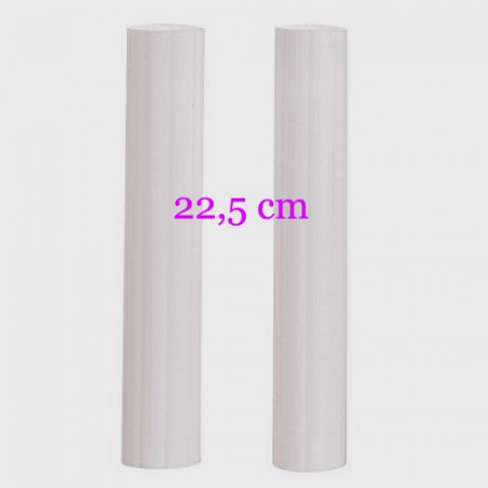 22,5 cm. Set di 4 Colonne nascoste. Wilton