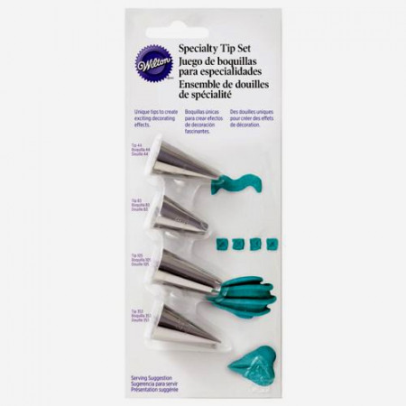 Beccucci 44 83 105 e 353. Set di 4 Beccucci Extra Large. Wilton