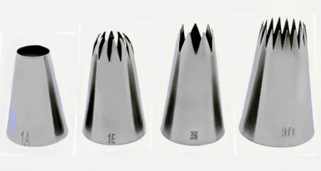 Beccuccio 9FT 356 1E 1A. Set di 4 Beccucci Extra Large