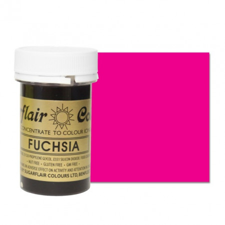 Fucsia. Linea Spectral. Colorante in Gel concentrato. Fuxia. Sugarflair