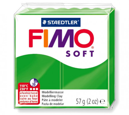 Verde Tropicale. Fimo Soft. Pasta modellabile Termoindurente
