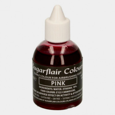 Rosa 60 ml. Colorante liquido anche per Aerografo. Sugarflair