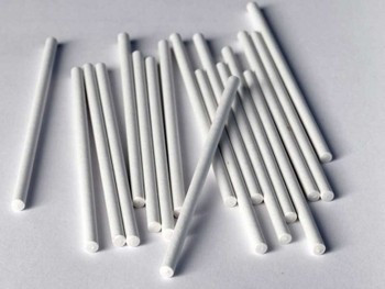10 Stecche lunghezza 115 mm x 3,5 mm per Cake Pops
