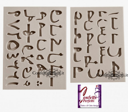 Alfabeto Arabo con Lettere e Numeri in silicone