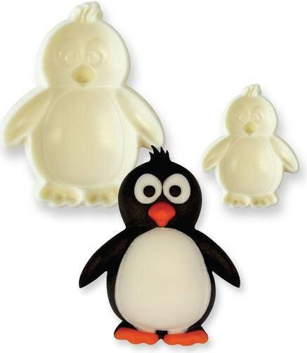 Pinguini. Set di 2 stampi di varie dimensioni