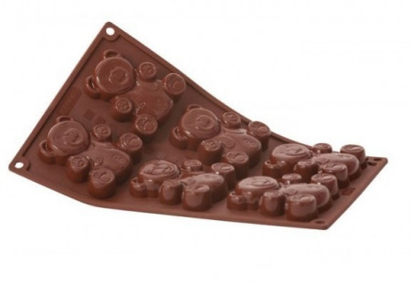 Stampo In Silicone A Forma Di Orsetto - Per Saponi, Cioccolato, Candele, Resina (75g)