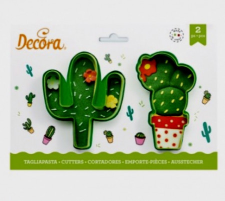 Cactus. Set di 2 tagliapasta. Decora