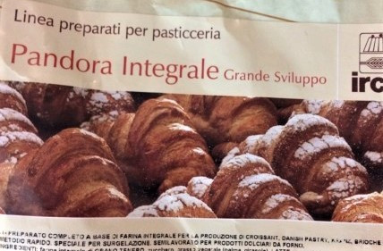 PANDORA INTEGRALE 10 Kg. Per Cornetti e Brioches. Irca