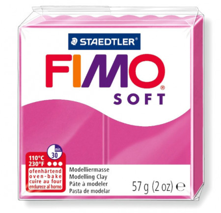 Fucsia. Fimo Soft. Pasta modellabile Termoindurente