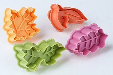 Set 4 Tagliapasta A Espulsione Margherite – Forme 1-3 Cm Per Decorazioni Floreali