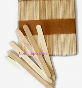 40 Stecche Gelato h.113 mm. In Legno.