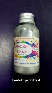 Argento liquido per Aerografo 50 ml. Senza glutine. - Img 1