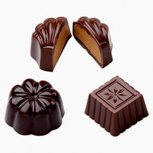 Cioccolatini Classici. Stampo cioccolato in policarbonato flessibile