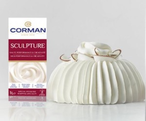 Corman Sculpture. Panna vegetale per Stuccare e Scolpire