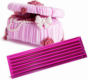Drappeggio. Grande Stampo in silicone per wedding cake