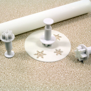 Mini stampi fiocchi neve