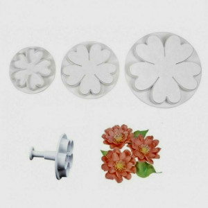 Gardenia. Set 3 Stampi espulsione Tagliapasta di varie misure. - Img 5