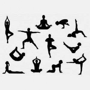 Ginnastica Yoga stampo tagliapasta