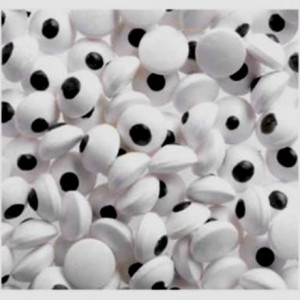 Occhietti o Bulbi Oculari di zucchero 1 cm. Senza Glutine. Modecor. - Img 2