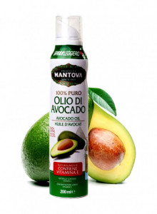 Olio spray di Avocado puro al 100%. Nutraceutico