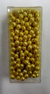 Perle Lucide colorate zucchero oro