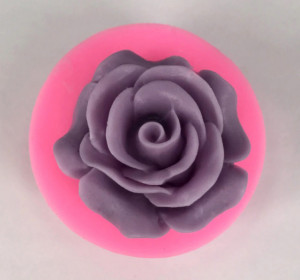 Stampo rosa in silicone per la pasta di zucchero