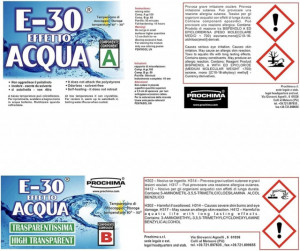 E30 Effetto ACQUA Resina Trasparente