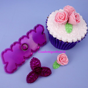 Rosa Cupido. 2 Stampi in plastica