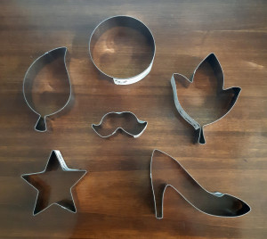 Set di 6 stampi in metallo