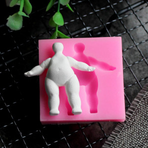 Bambina stampi in silicone
