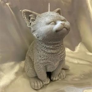 Stampo Gatto per Candele
