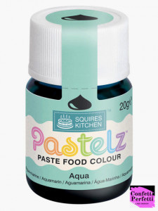 Tiffany Pastello in gel. Colorante PASTELZ. Aqua. Squires Kitchen
