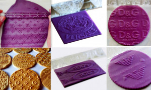 Versace Griffe. Mattarello Acrilico per decorazione - Img 5