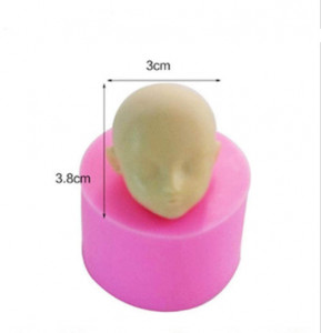 Viso  stampo in silicone