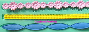Bordi Perle Fiori e Drapp in silicone