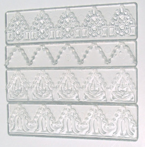 Bordo e Cornice. Set di 4 stampi - Img 3