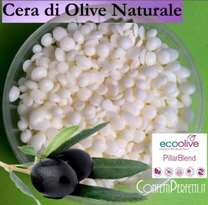 Cera olive per candele
