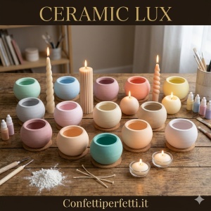 CERAMIC LUX da 1.4 Kg / 3.5 Kg. Per Contenitori già Idrorepellenti e Impermeabilizzati dalla durezza simile alla ceramica