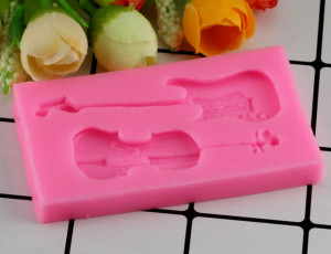 Chitarra e Violino. Stampo in silicone strumenti musicali. - Img 2