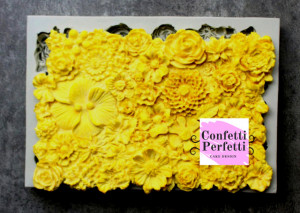 stampo in silicone fiori