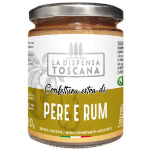 Pere e Rum confettura