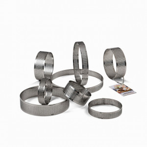 Fascia Monoporzione Microforata in acciaio Inox