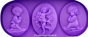Diadema e Camei Bambini.Stampo in silicone - Img 1