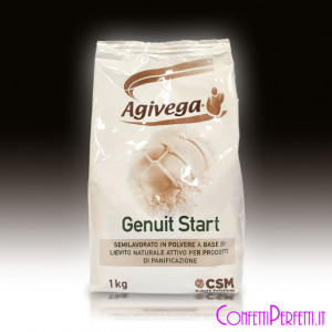 Genuit Start. Lievito madre naturale in polvere attivo. 1 kg
