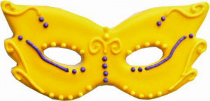 Maschera Carnevale. Stampo e Tagliapasta in metallo Ramato. - Img 2