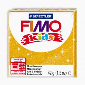 Oro. Fimo Glitterato. Pasta modellabile Termoindurente
