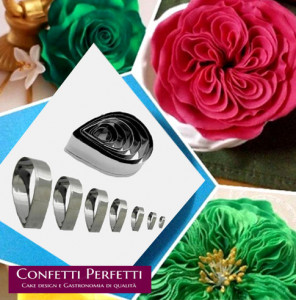 stampo cutter Petali rosa